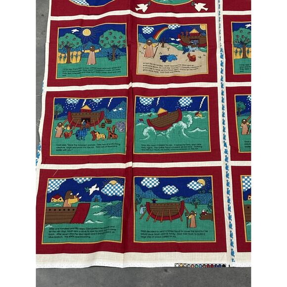 Noah's Ark, Cloth Book, Fabric Panel, Sewing, Craft Project, ~ 250811-WH 501 - Picture 3 of 6